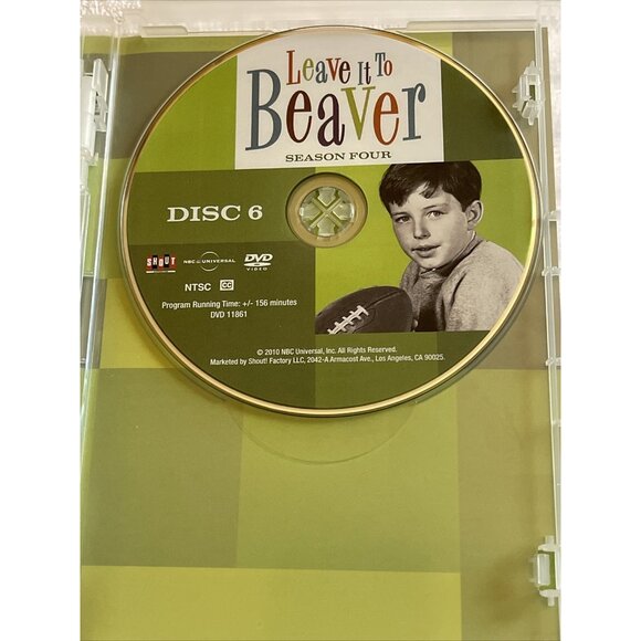 Leave It to Beaver: Season Four (DVD, 1960) Six Disk Set Shout Factory Release - Picture 14 of 16
